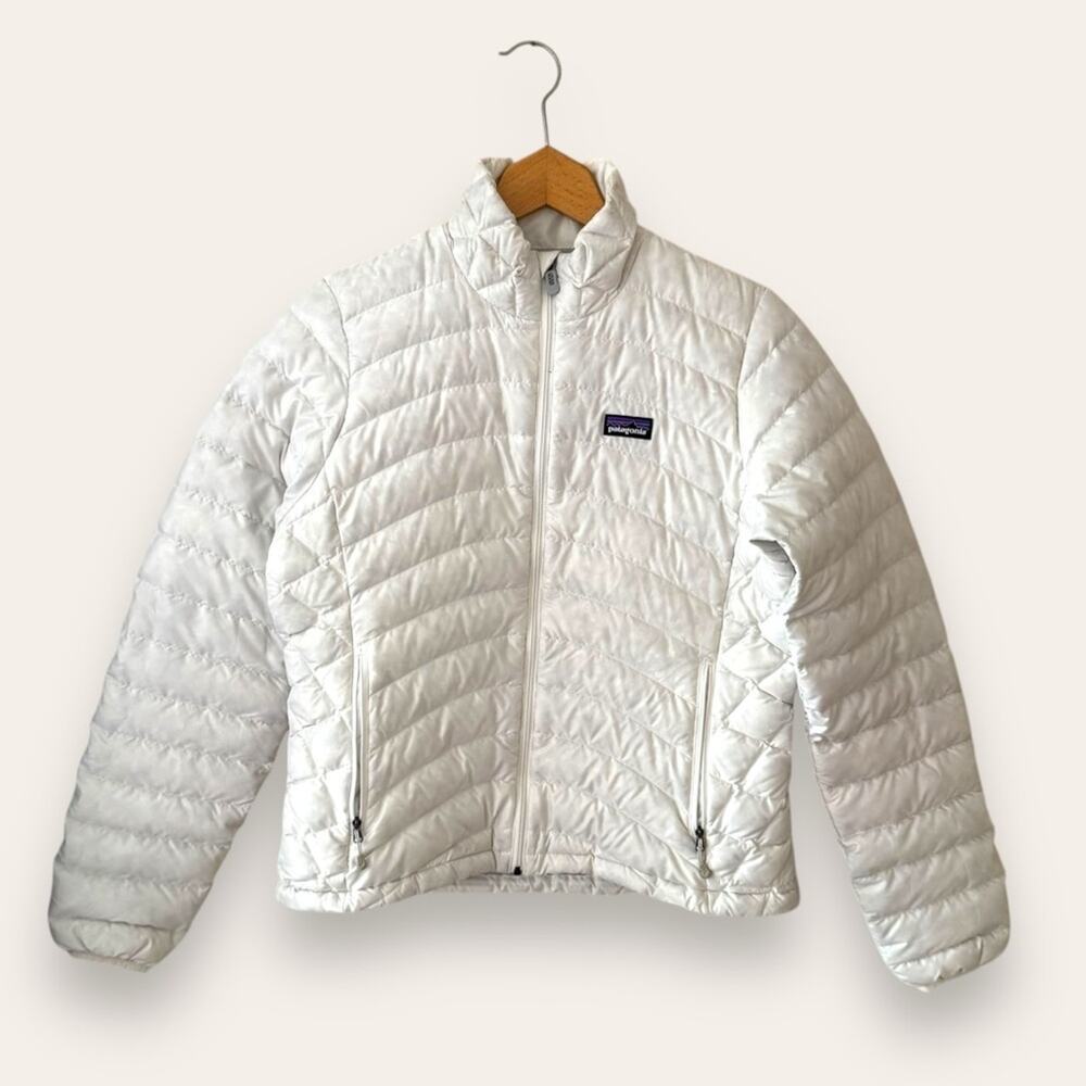 Patagonia Nano Puff Insulated Quilted Jacket White Small Women’s